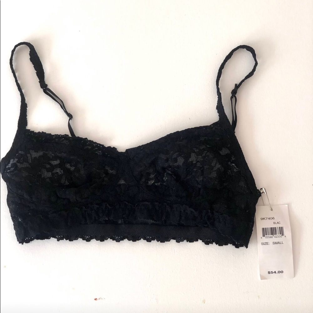 Hanky Panky Black lace bralette